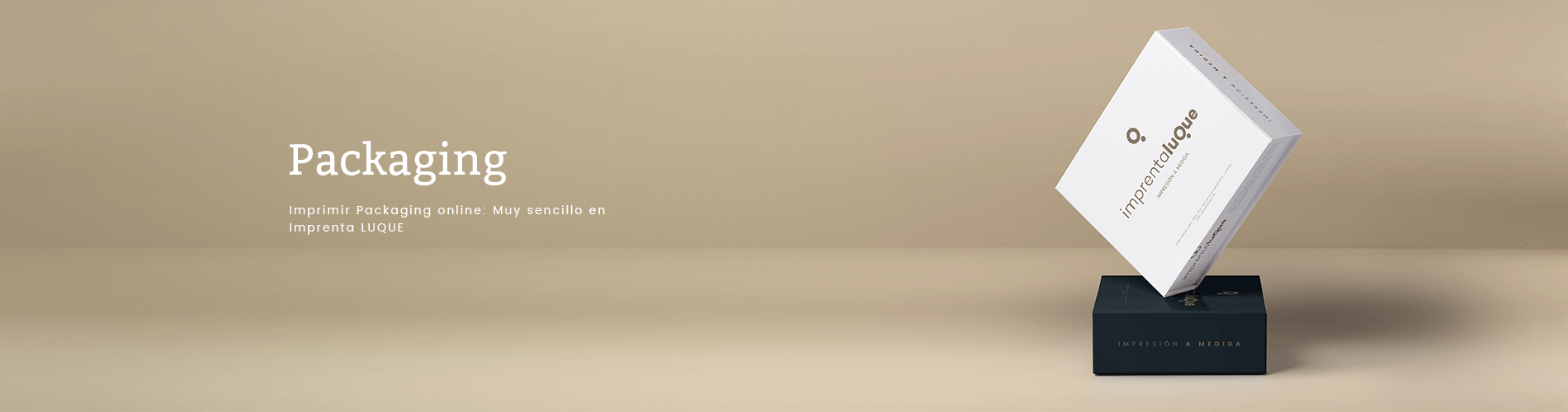 Packaging personalizado de cajas | Luque