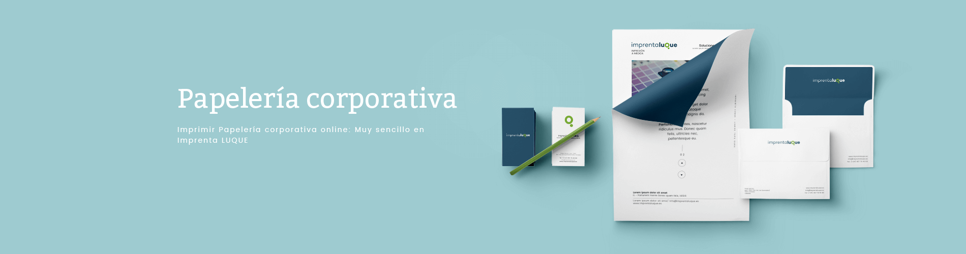 Imprenta, Papelería