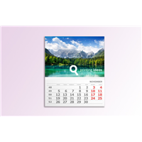 Calendarios de pared con faldilla