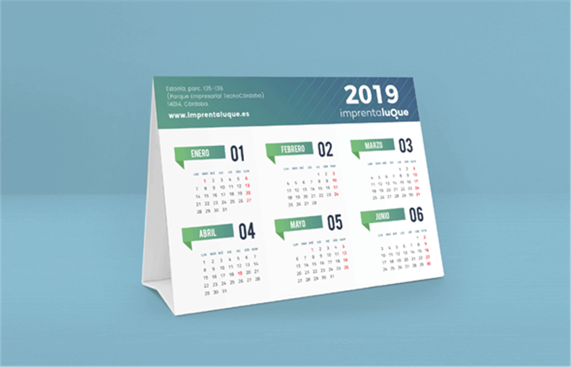 Calendarios De Mesa Triangular Impresion De Calendarios Imprenta Luque calendario sobremesa triangular