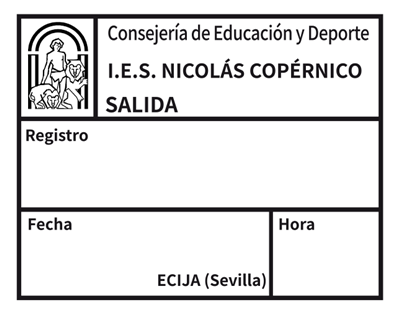 Sello automático Salida Junta Andalucía